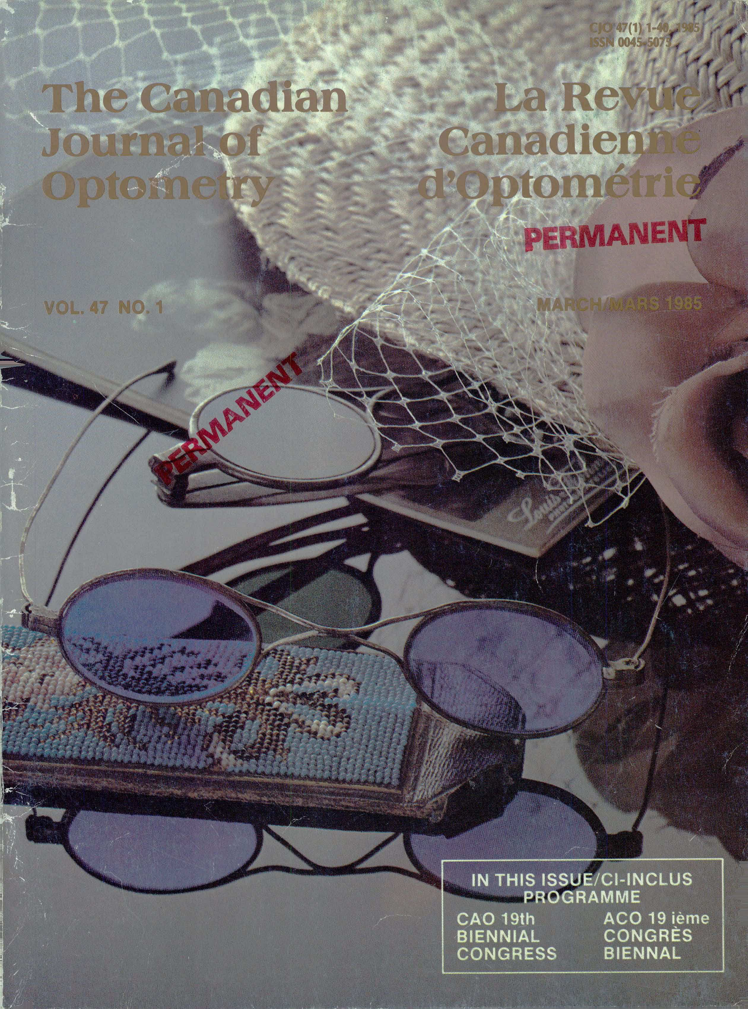 					Afficher Vol. 47 No. 1 (1985)
				