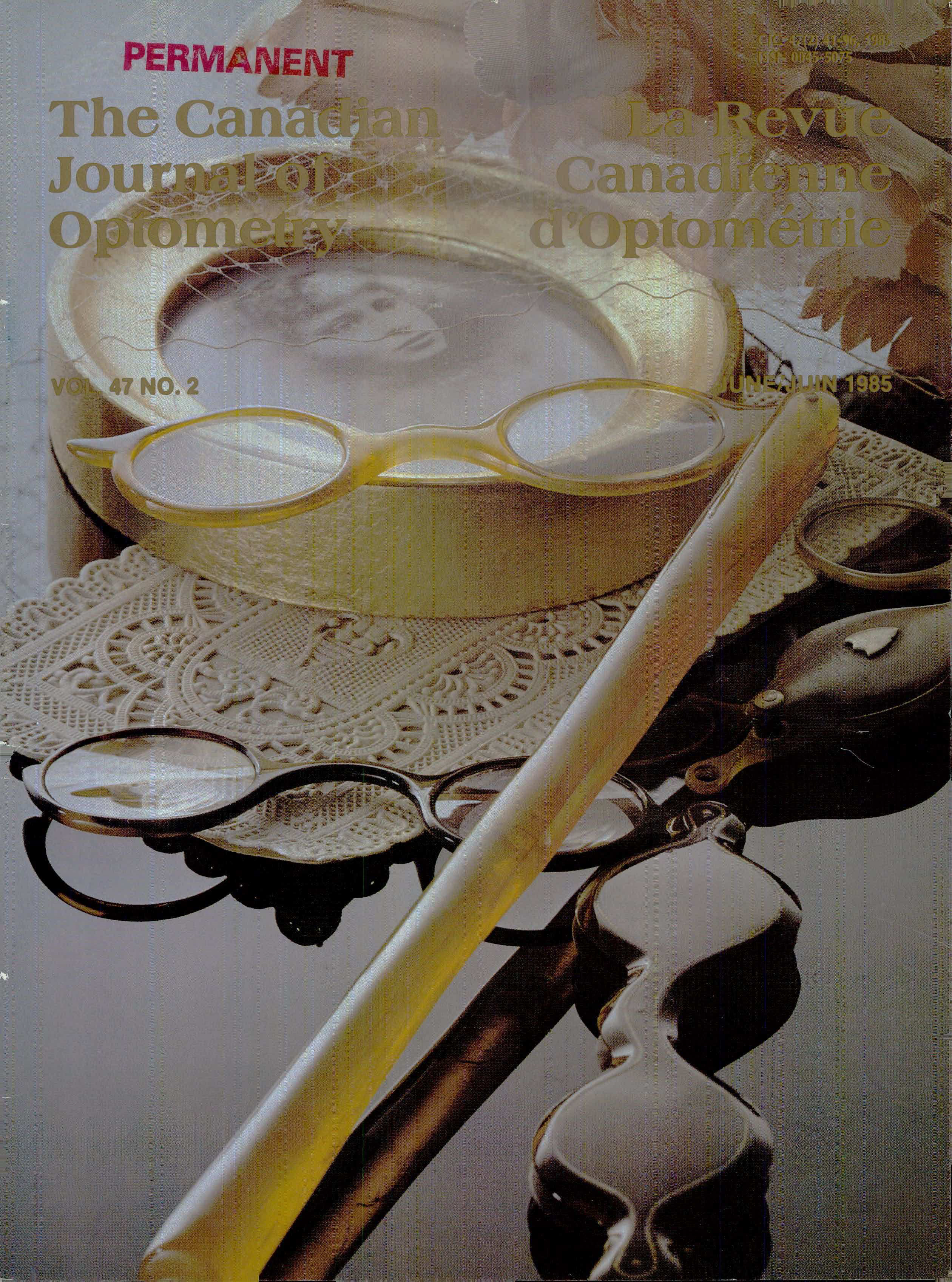 					View Vol. 47 No. 2 (1985)
				